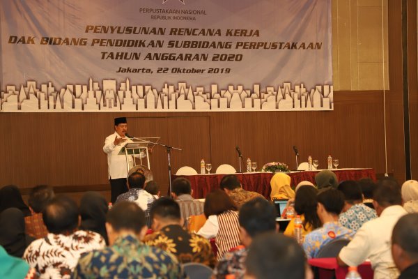 Kepala Perpusnas : Kuasai Aturan dan Teliti Dalam Penyusunan Renja