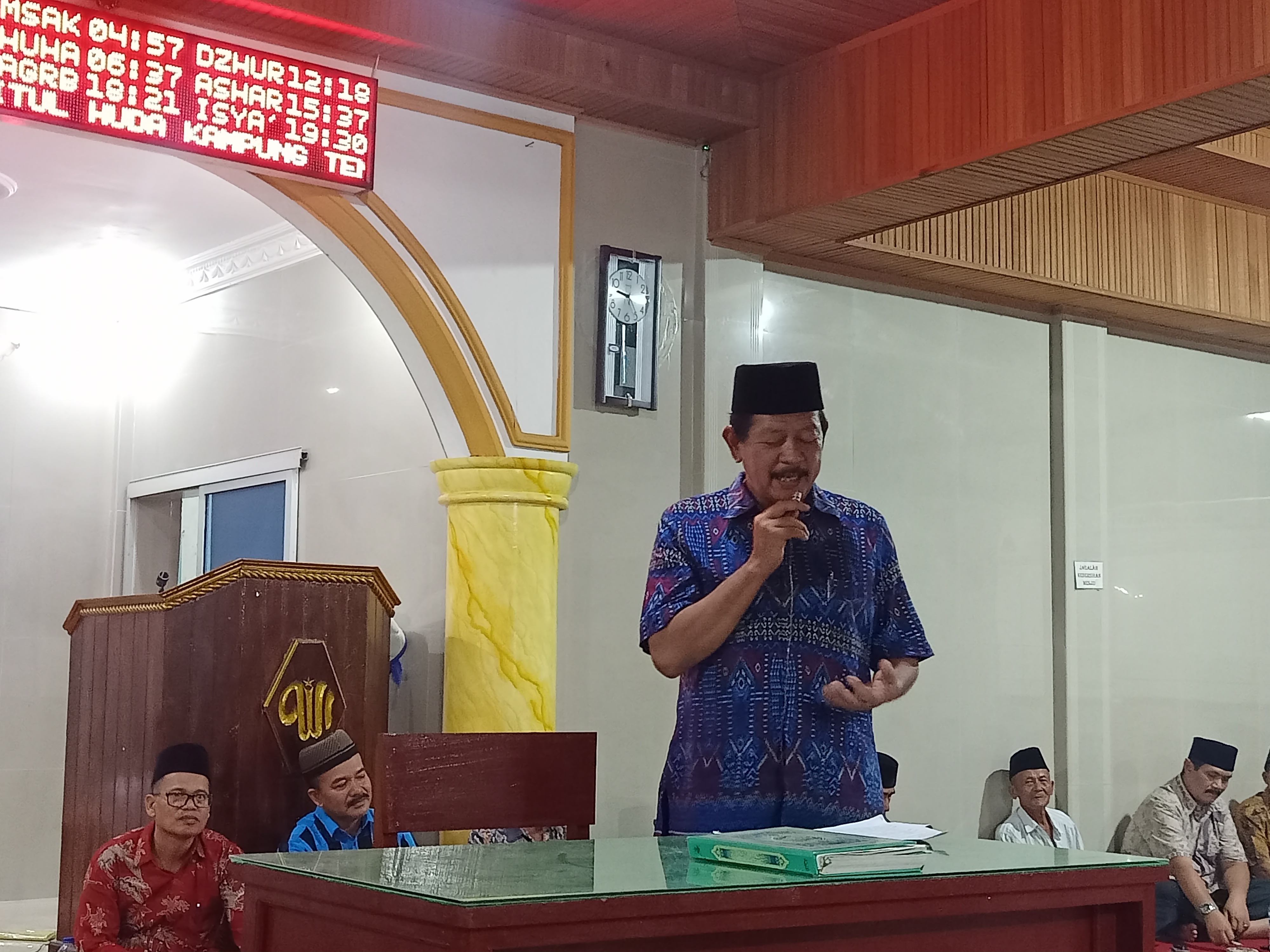 Yandes Amrianal Pimpin Tim VI Safari Ramadhan ke Masjid Baitul Huda