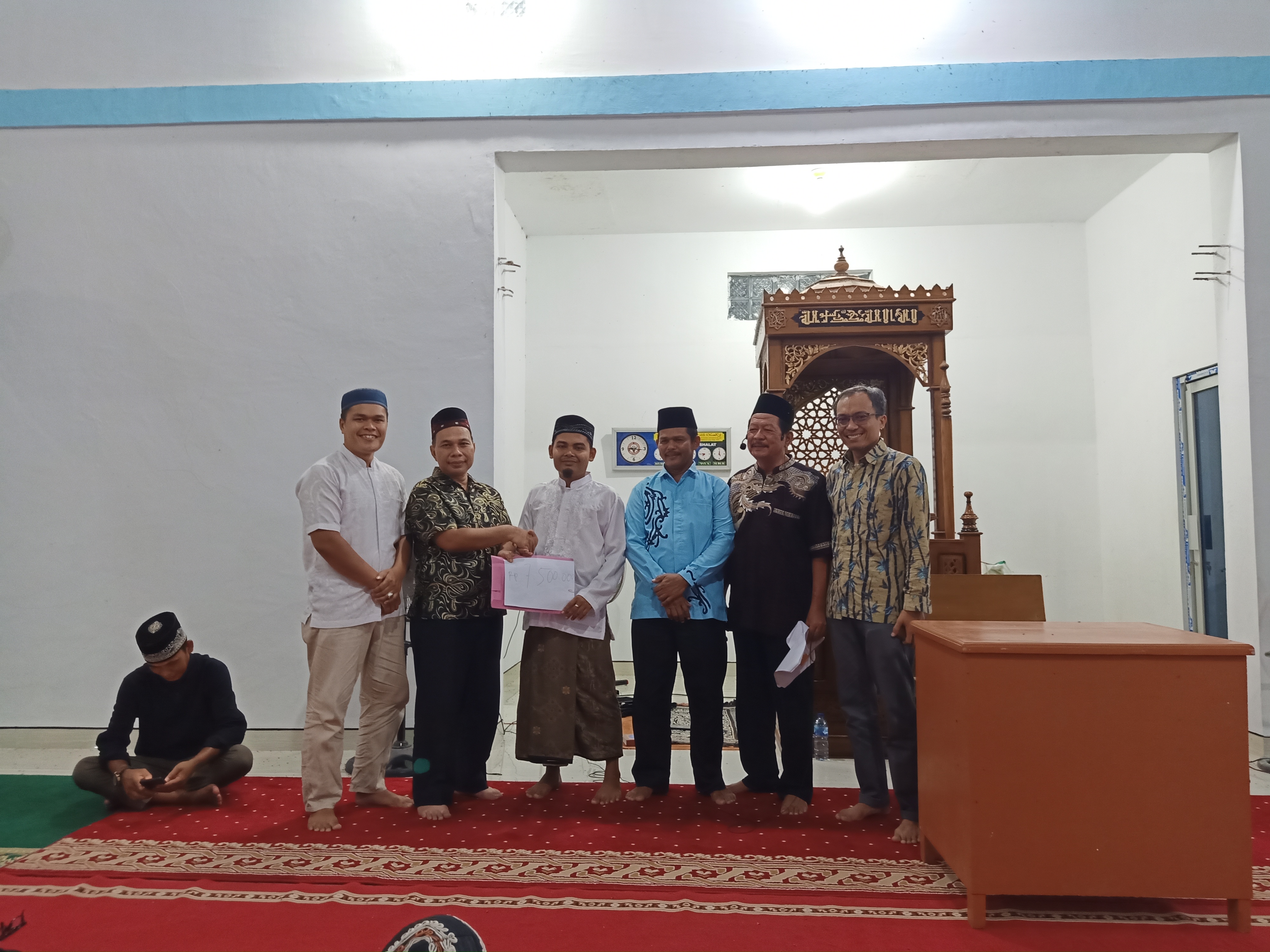 Tim VI Silaturahmi Ramadhan 1443 H Lakukan Kunjungan Terakhir di Masjid Darussalam Nagari Salido Sar