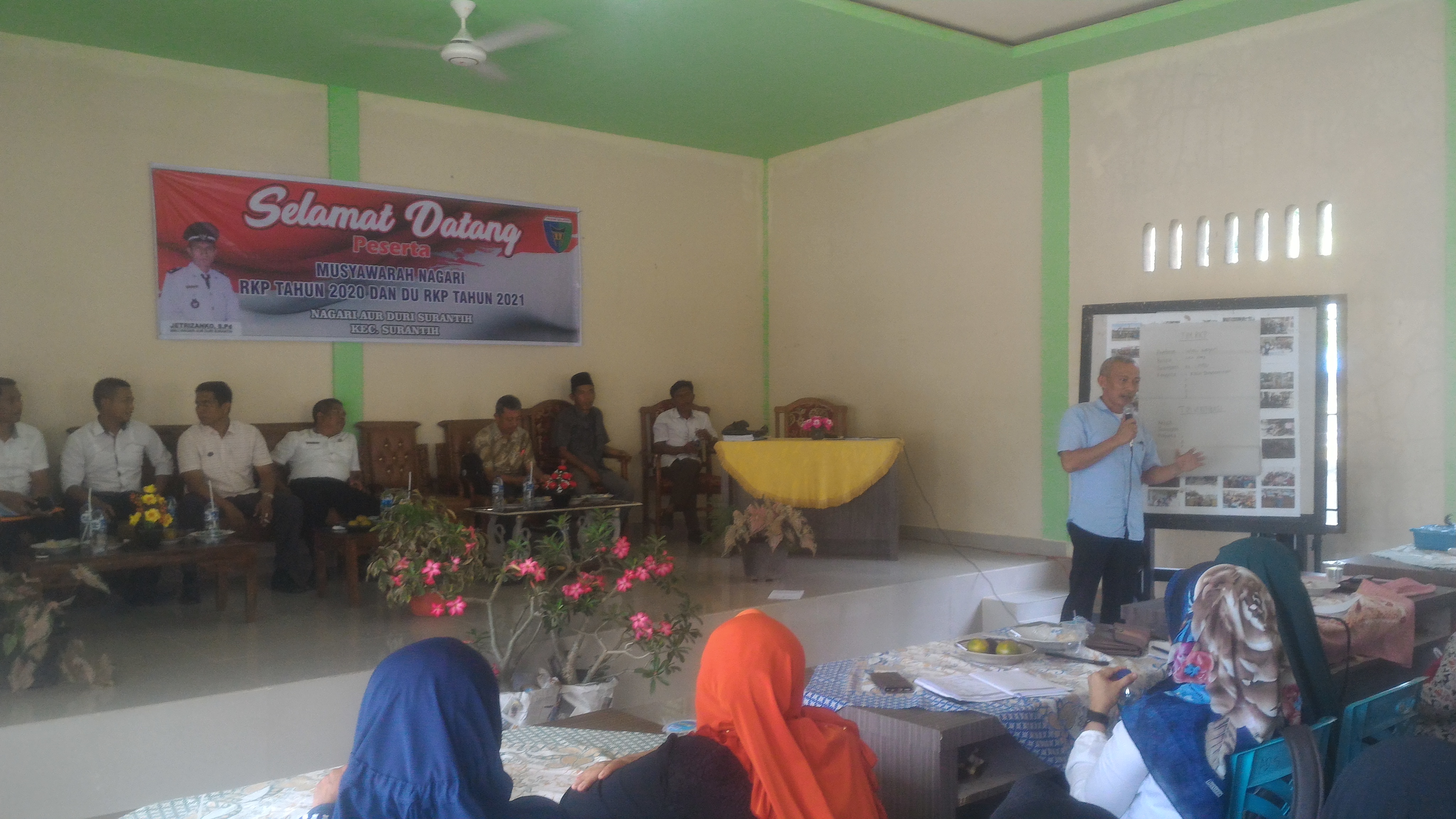 DISKERPUS IKUTI MUSYAWARAH NAGARI DI NAGARI AUR DURI SURANTIH
