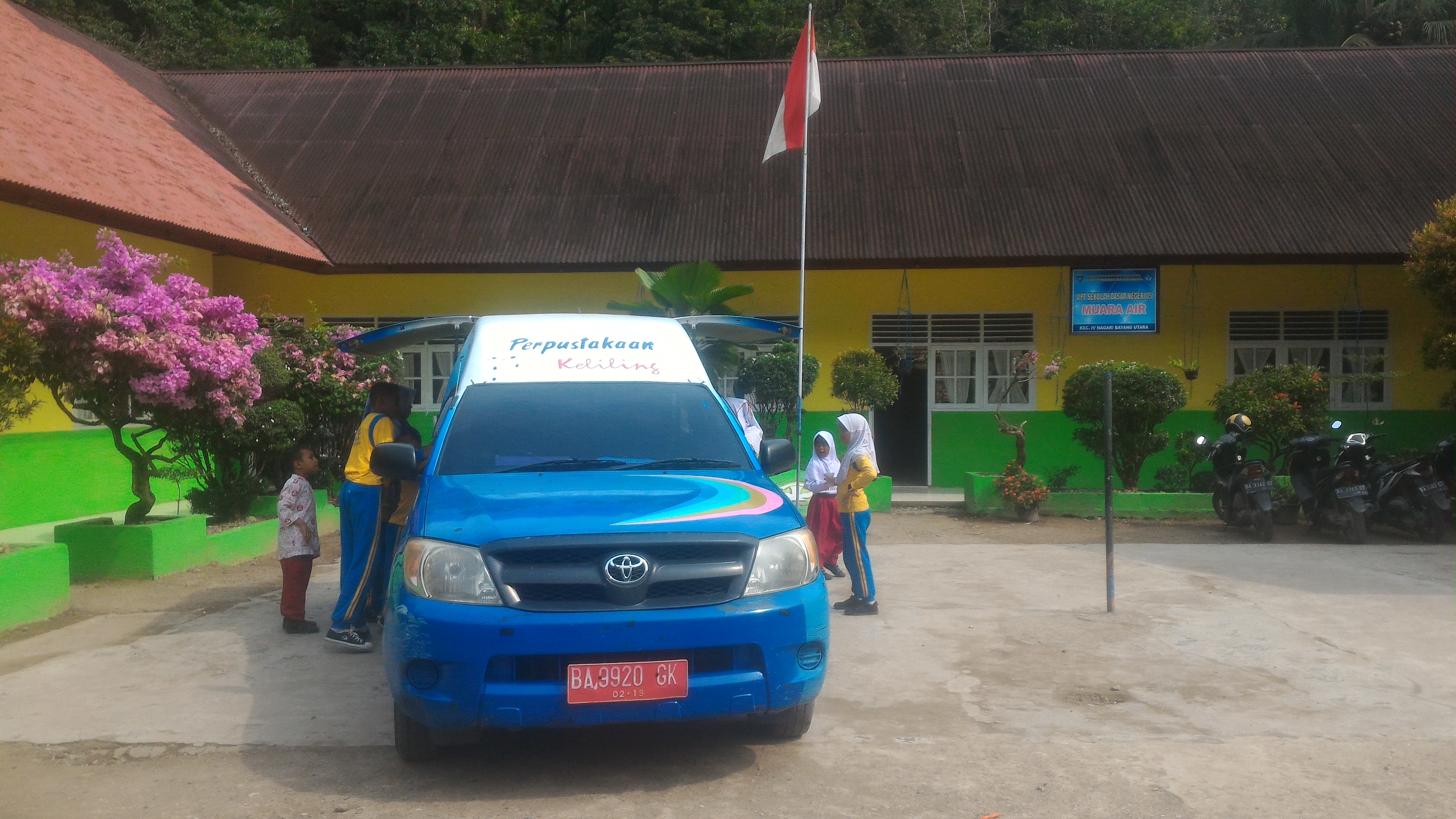 DISKERPUS LAKUKAN GIAT PUSKEL DI KECAMATAN BAYANG UTARA