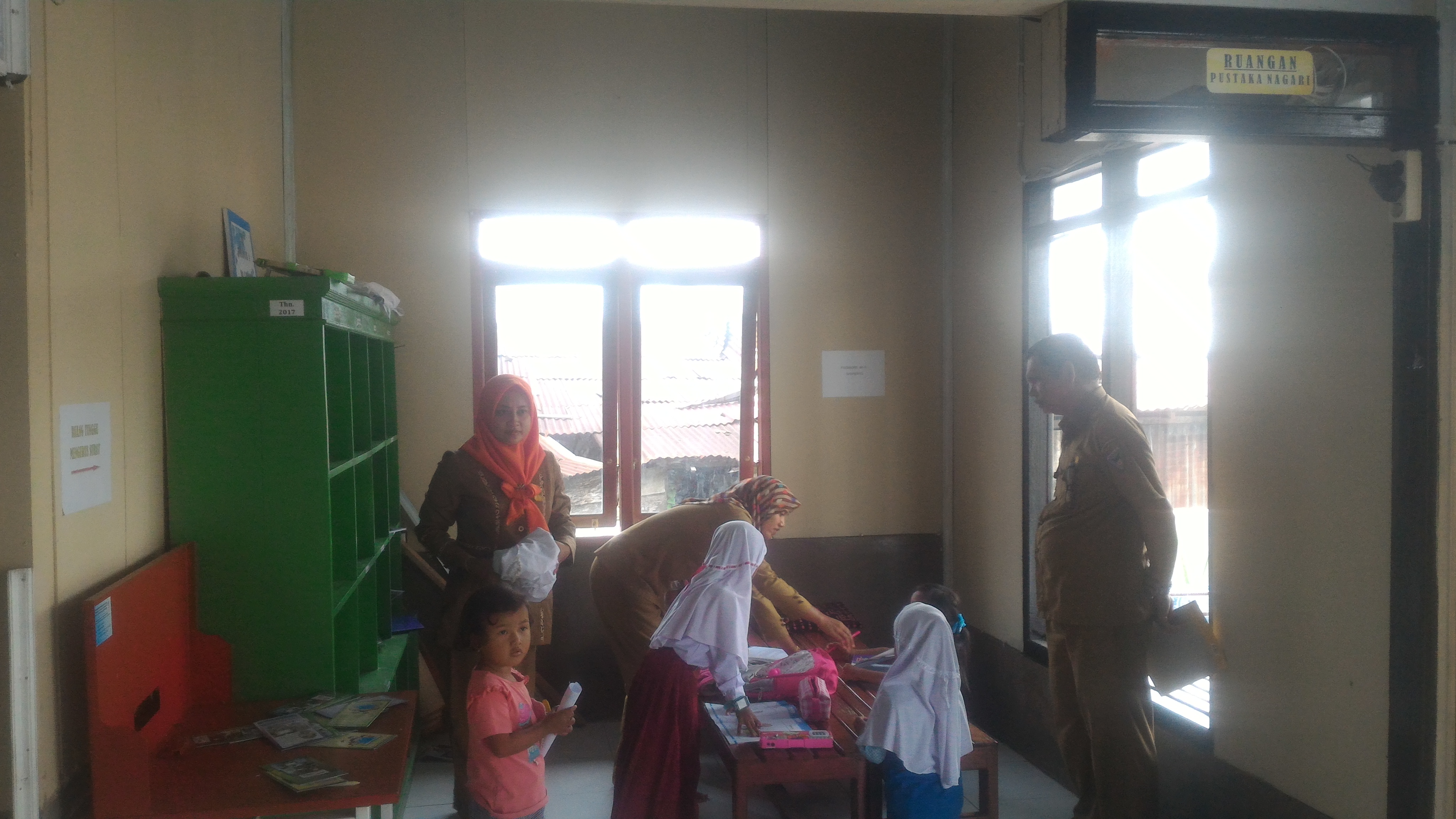 PEMBINAAN PERPUSTAKAAN NAGARI 