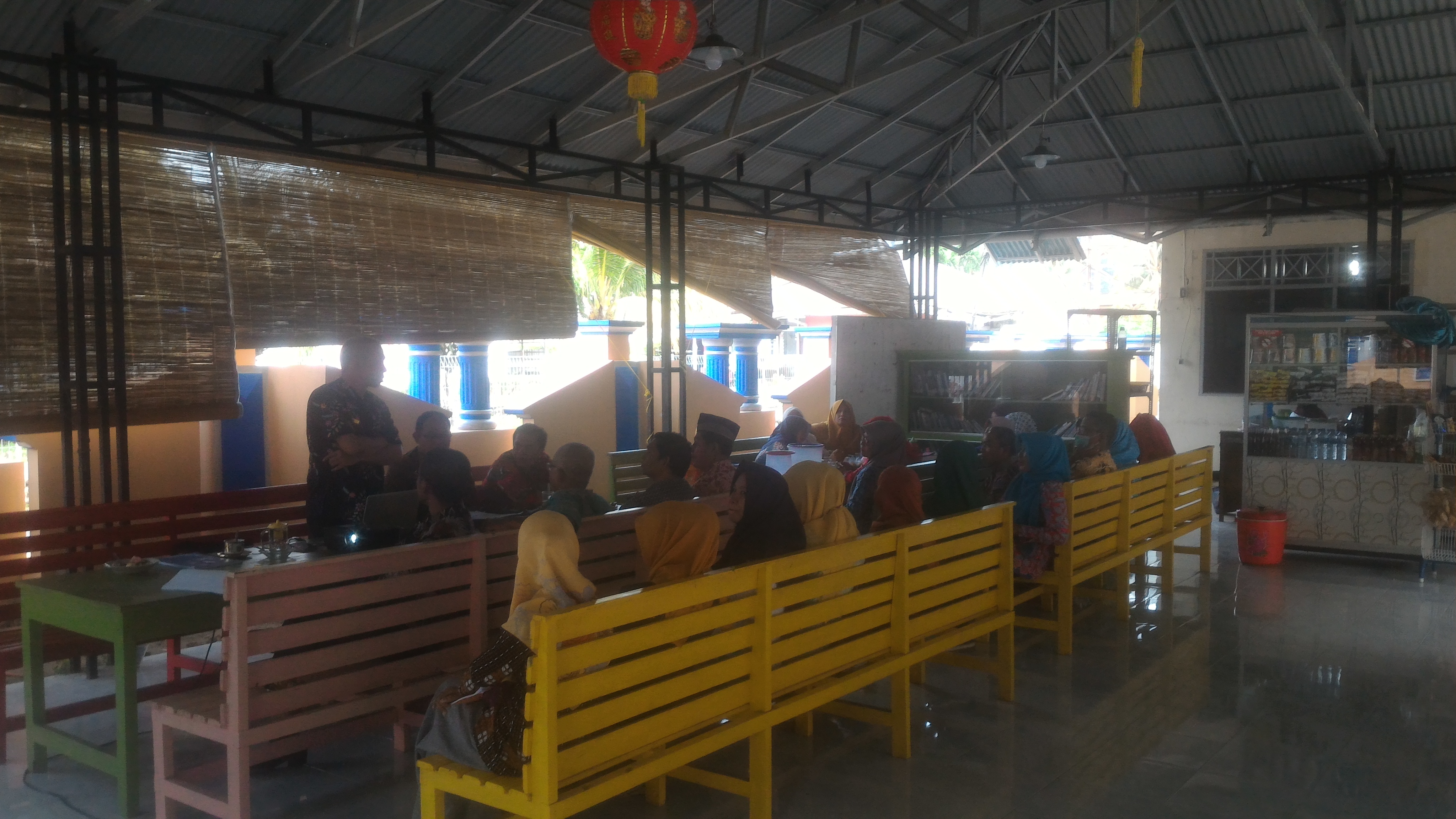 Rapat rutin bulanan Diskerpus
