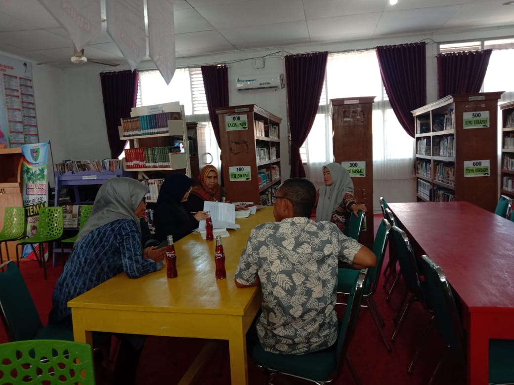 Perwakilan Bank Indonesia Sumatera Barat Mengunjungi Perpustakaan Daerah Kabupaten Pesisir Selatan