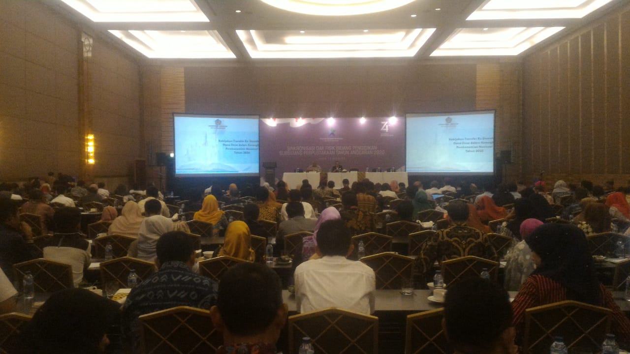 SINKRONISASI USULAN DAK BIDANG PENDIDIKAN SUB BIDANG PERPUSTAKAAN  TA 2020