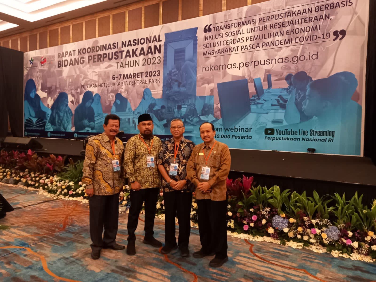 Rapat Koordinasi Nasional Bidang Perpustakaan Tahun 2023