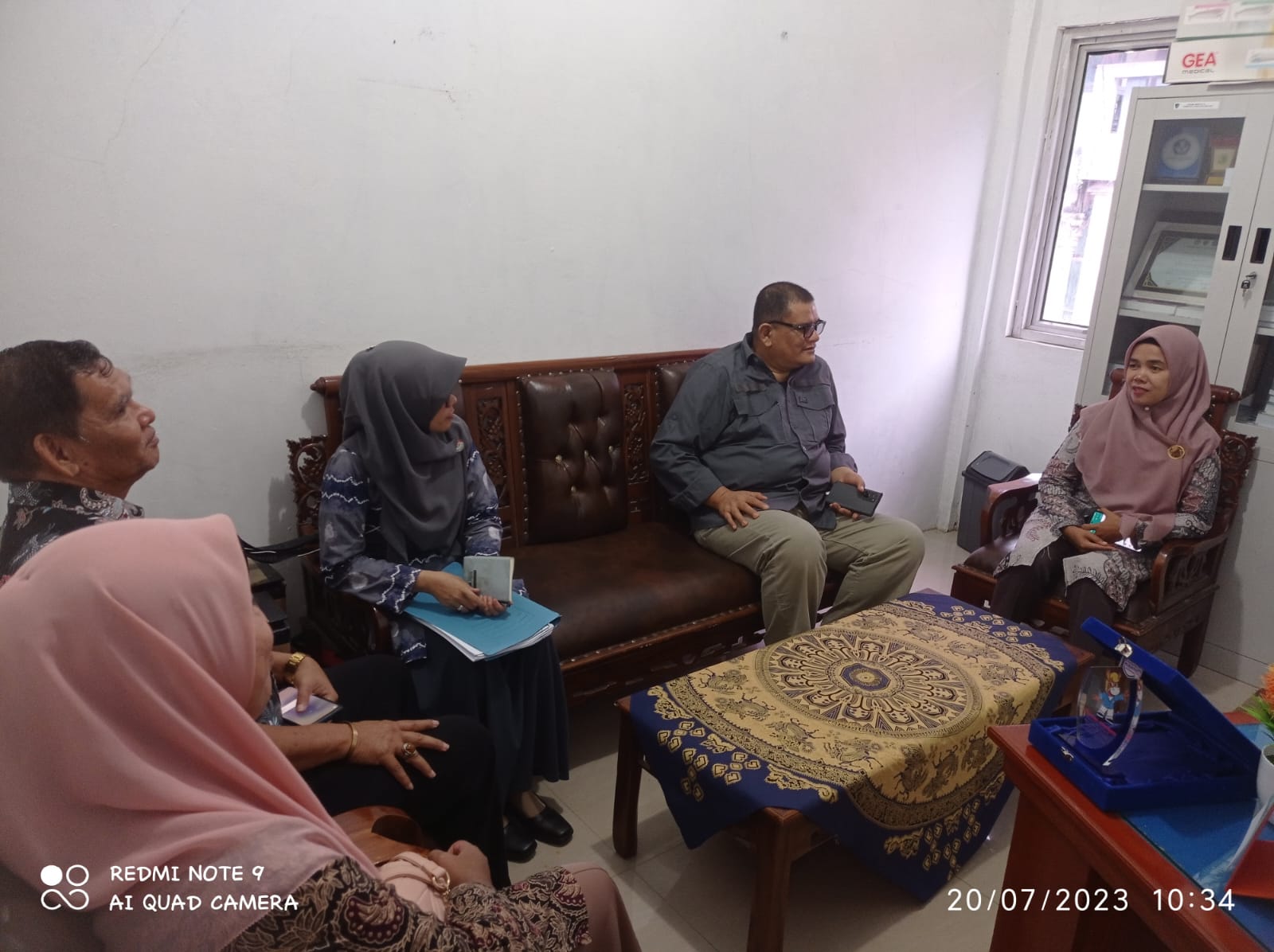MONITORING DAN EVALUASI KE NAGARI IV KOTO HILIE, BATANG KAPAS