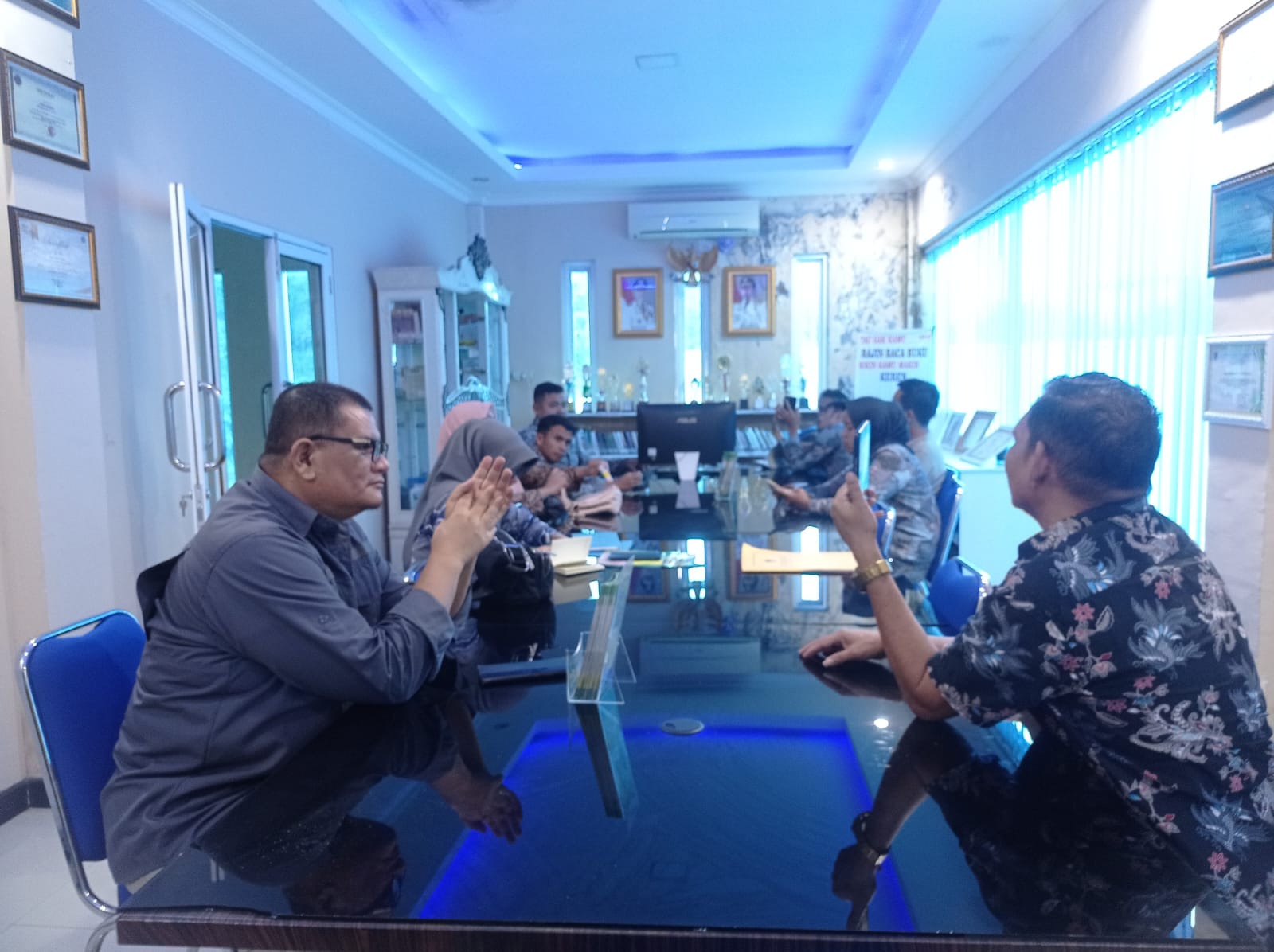 MONITORING DAN EVALUASI KE NAGARI TARATAK SUNGAI LUNDANG