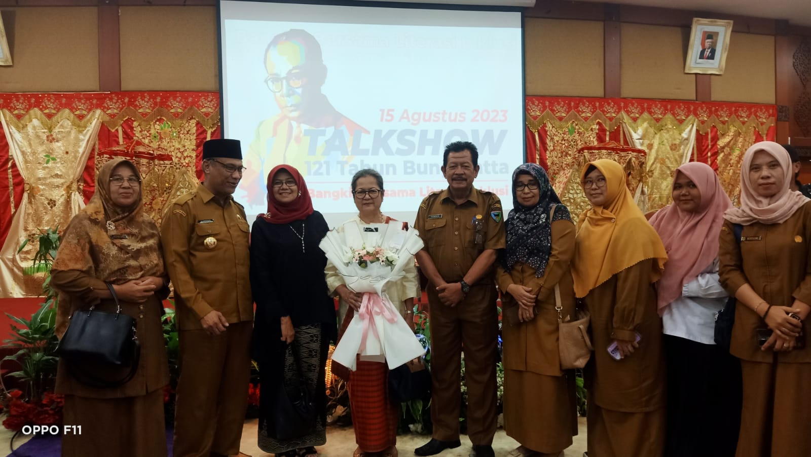 TALKSHOW 121 TAHUN BUNG HATTA DI UPT PERPUSTAKAAN BUNG HATTA BUKITTINGGI