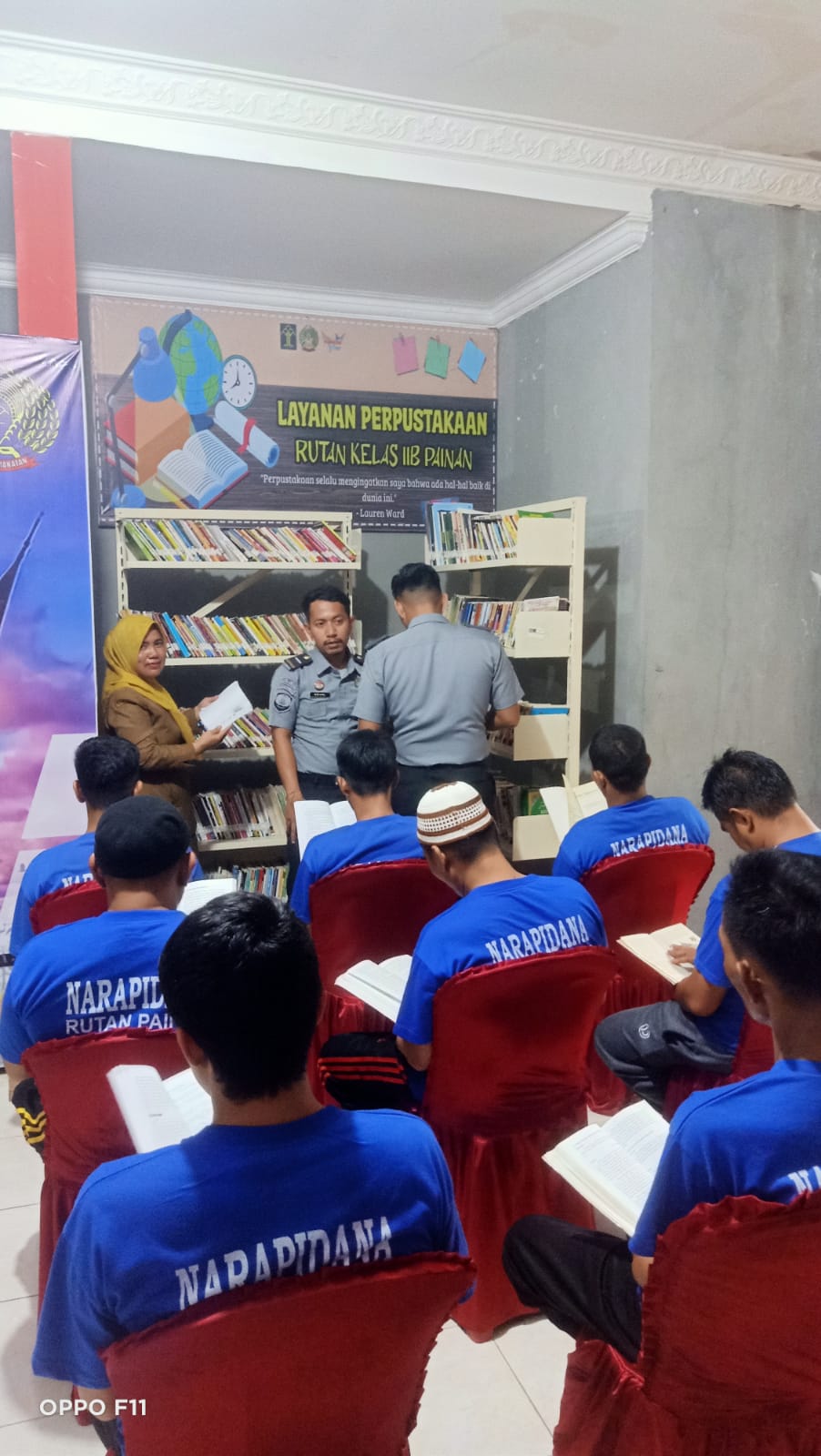 PEMBINAAN DAN PENDATAAN PERPUSTAKAAN KHUSUS DI LAPAS KELAS II B PAINAN