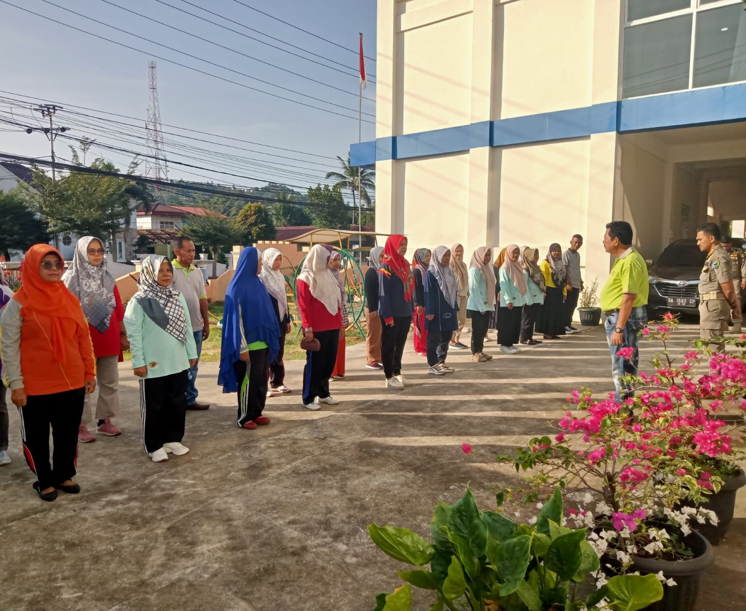 PELATIHAN PBB BAGI KARYAWAN DINAS PERPUSTAKAAN DAN KEARSIPAN KABUPATEN PESISIR SELATAN