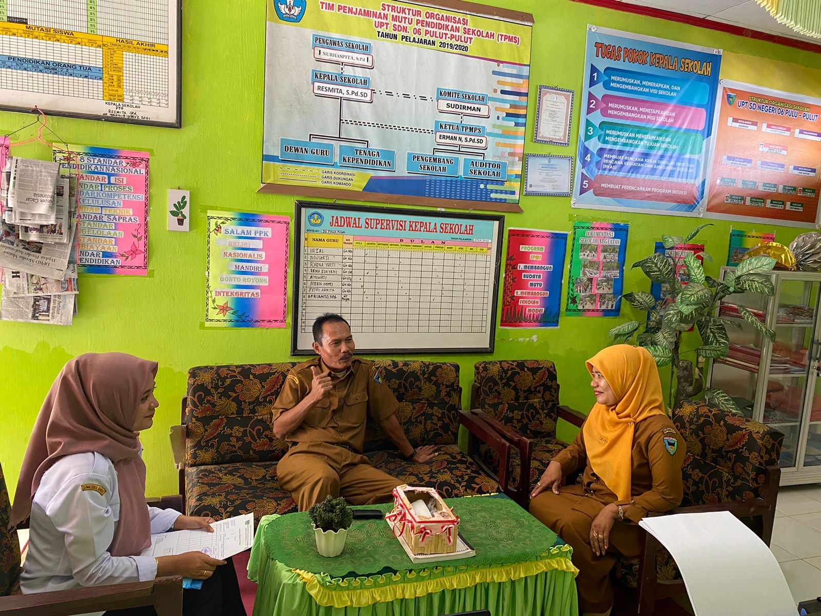 Peninjauan Titik Layanan Perpustakaan Keliling di Kecamatan IV Nagari Bayang Utara