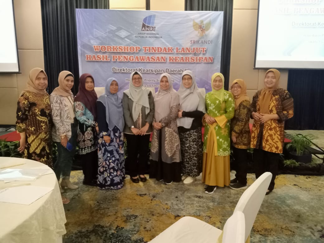 Workshop Tindak Lanjut Hasil Pengawasan Kearsipan di Jakarta