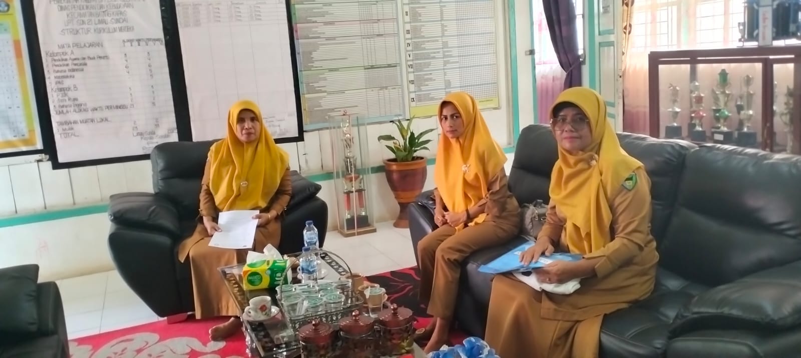 Peninjauan Titik Layanan Perpustakaan Keliling di Kecamatan Batang Kapas