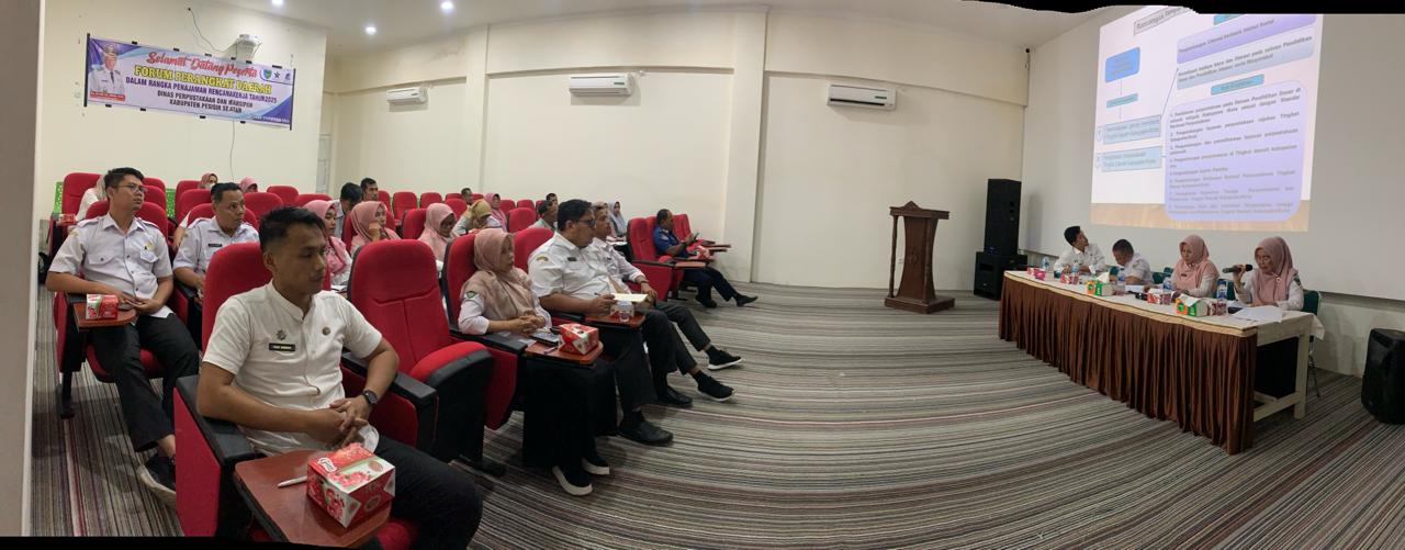 Forum Perangkat Daerah Penajaman Renja Tahun 2025