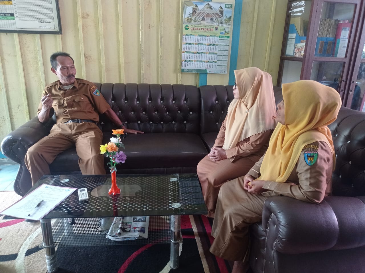 Peninjauan Titik Layanan Perpustakaan Keliling di Kecamatan Lunang