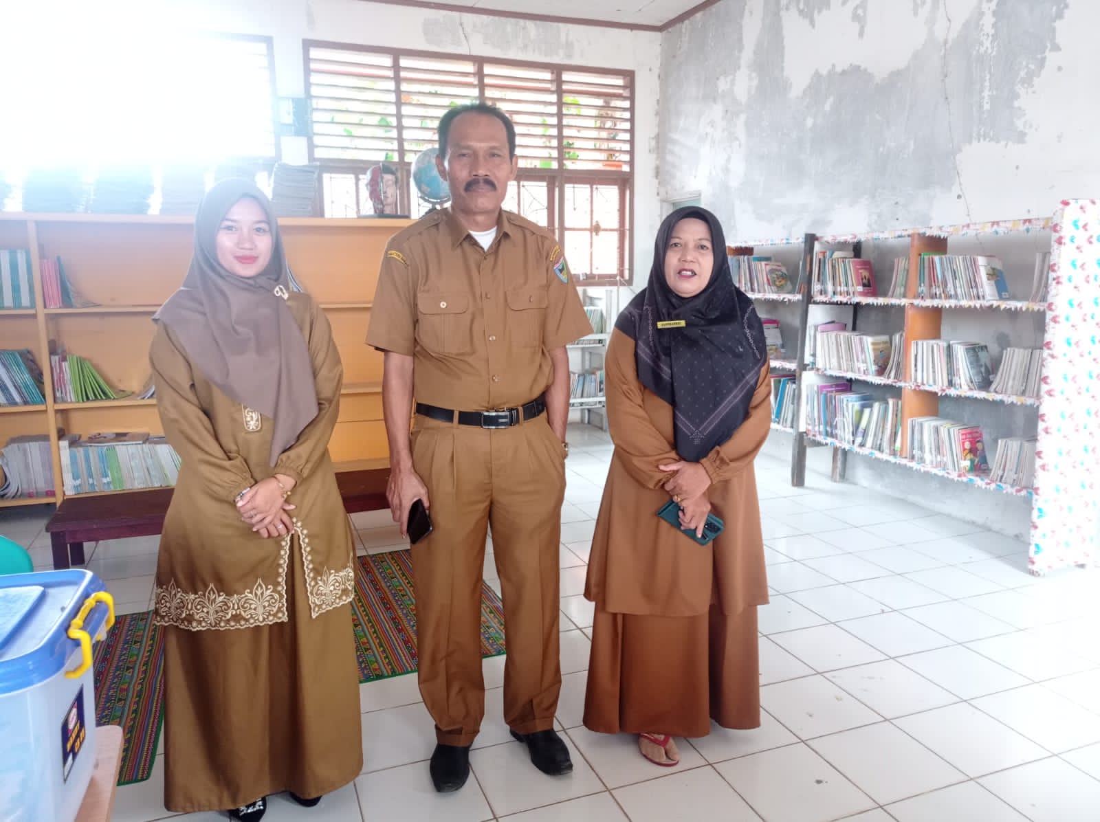 Peninjauan Titik Layanan Perpustakaan Keliling di Kecamatan Pancung Soal