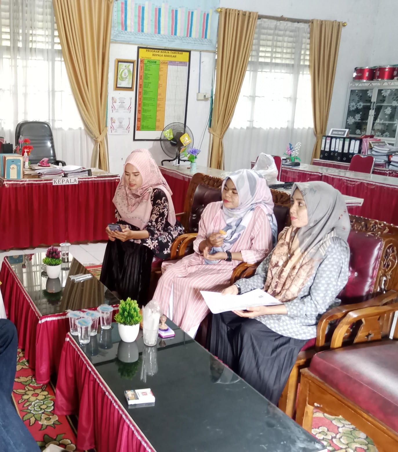 Peninjauan Titik Layanan Perpustakaan Keliling di Kecamatan Koto XI Tarusan