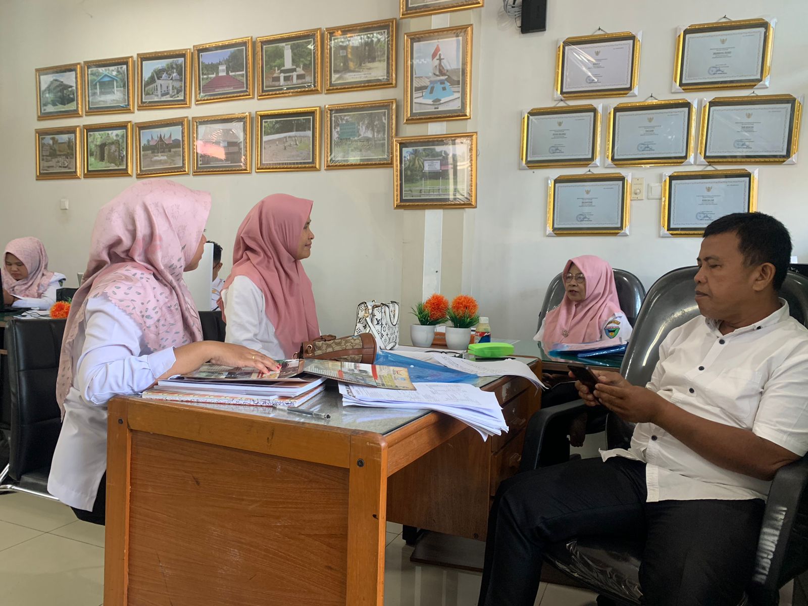 Konsultasi dan koordinasi ke Bagian Kebudayaan Dinas Pendidikan dan kebudayaan Pessel 