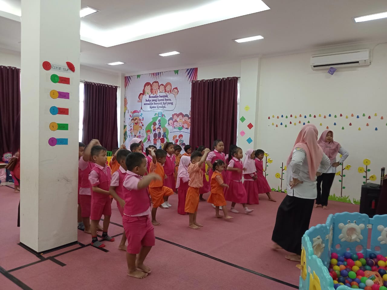 Paud Piara Bunda dan Bimbingan Bunda Berkunjung ke Rumpin