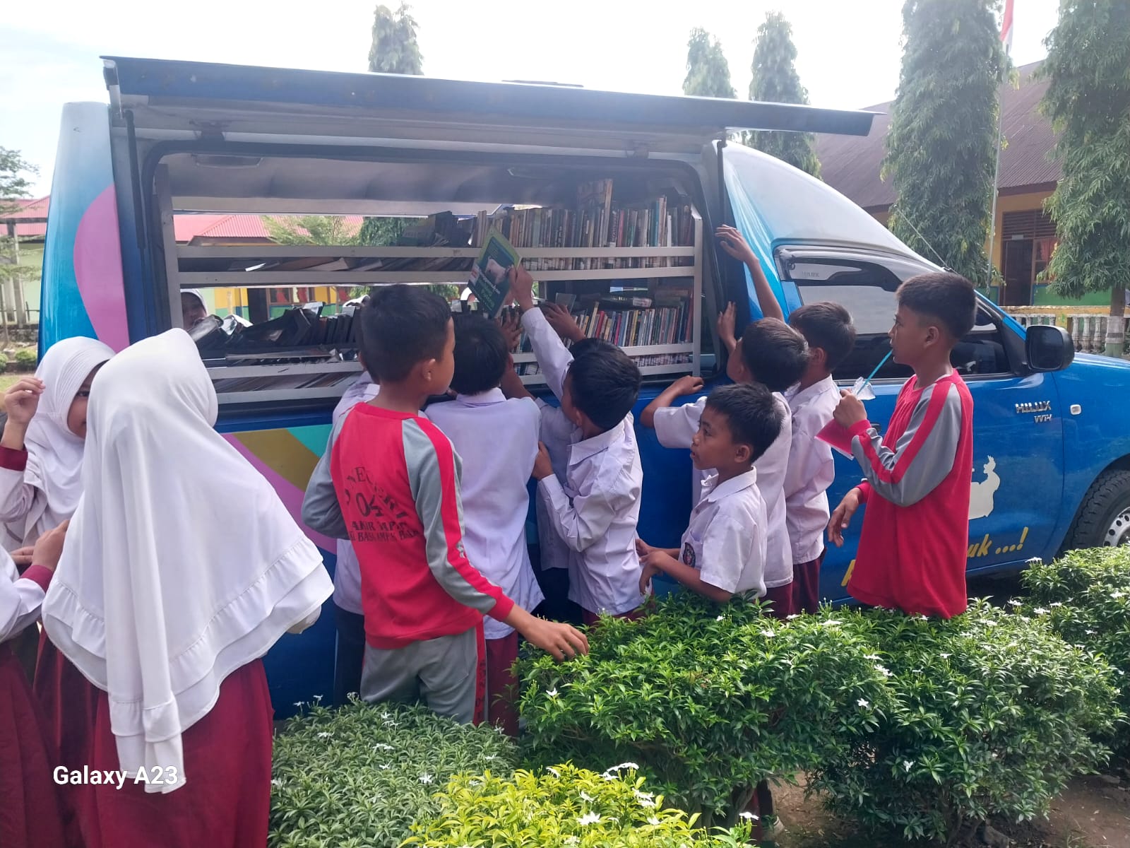 Pelayanan Perpustakaan Keliling Pasca Idul Fitri 1445 H