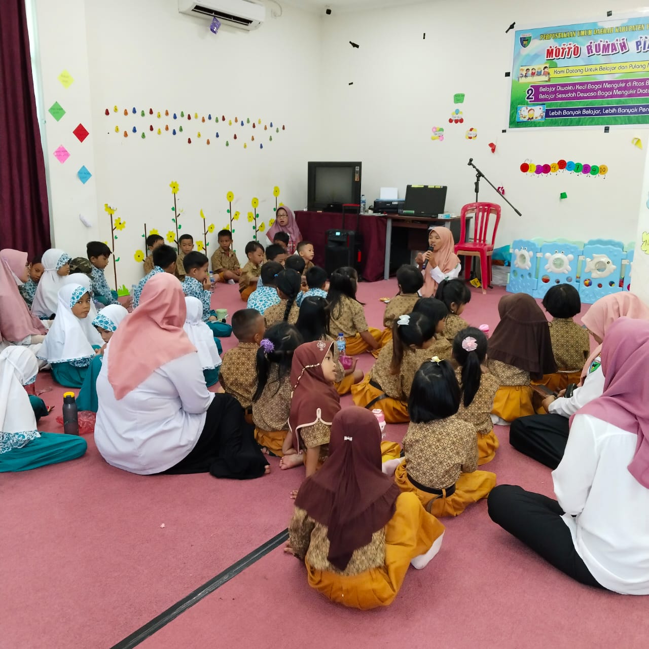Tk Pembina 02 dan TK Al Fikri Berkunjung ke Rumpin