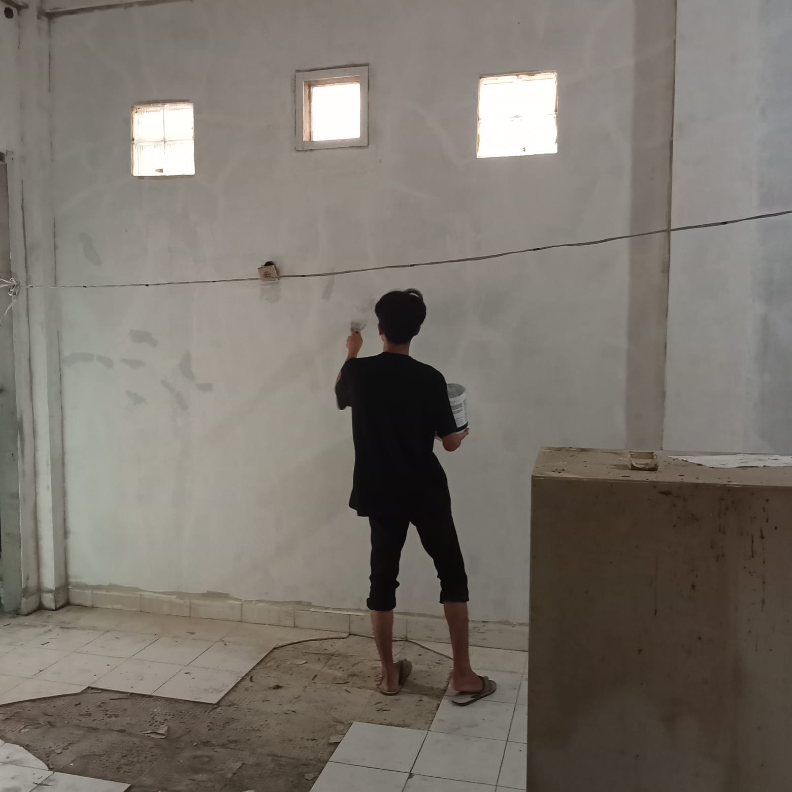 Lanjutan Perbaikan Depo Arsip Daerah Kabupaten Pesisir Selatan