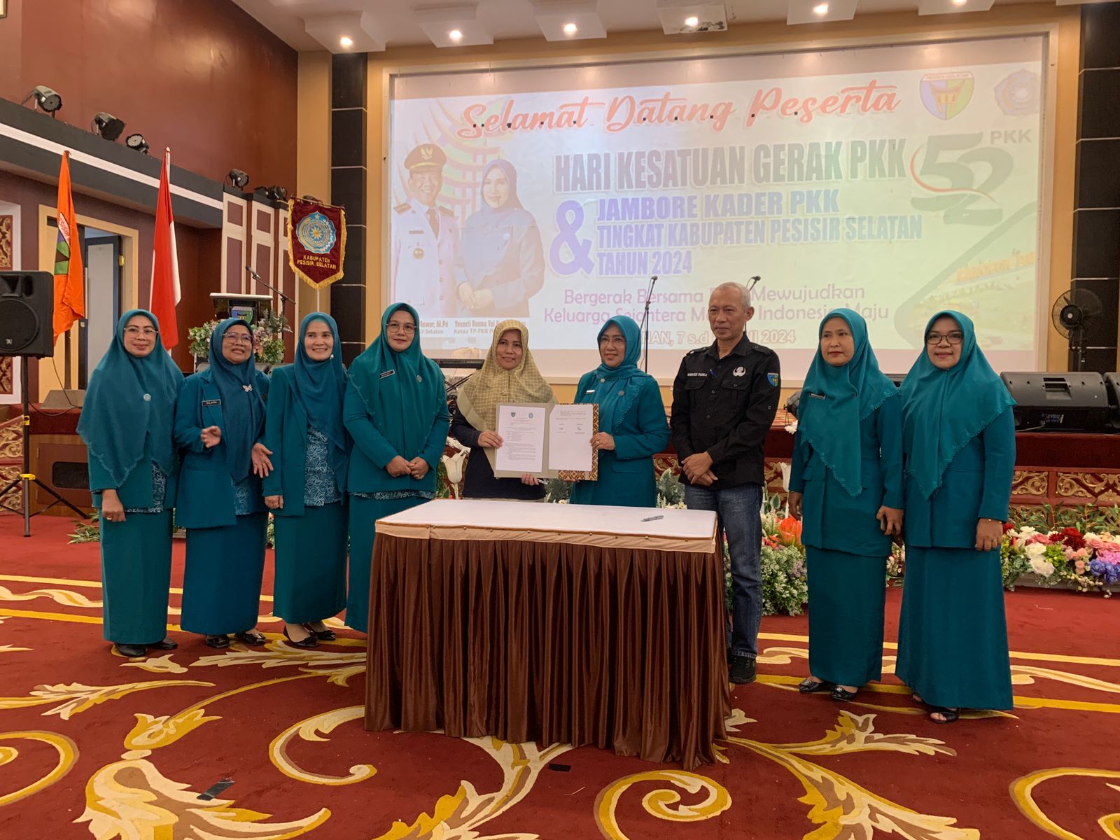 Penandatanganan MoU dengan Tim Penggerak PKK Kab Pessel