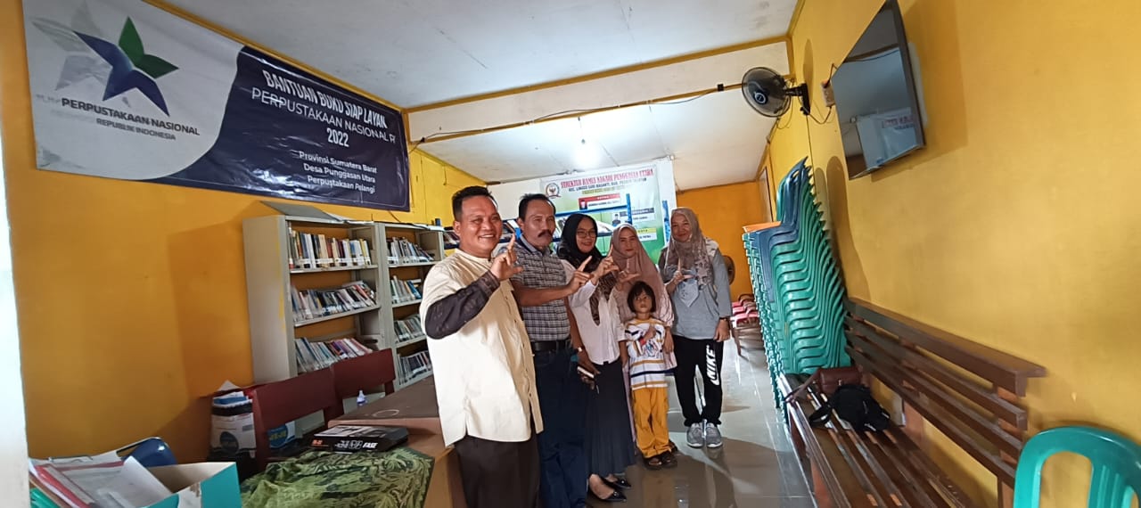 Monitoring dan Evaluasi Layanan Perpustakaan Keliling di Nagari Punggasan Utara Kec Linggo Sari Baga