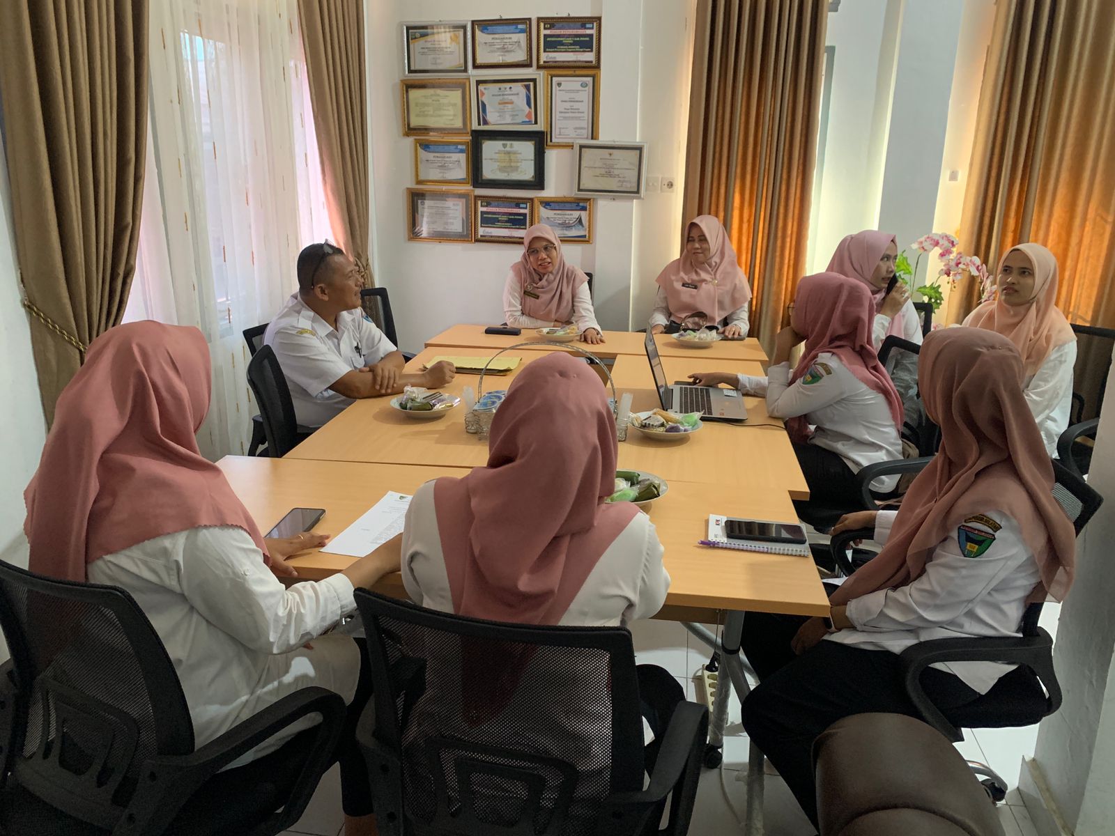 Pengawasan dan Penilaian Kearsipan Tahun 2024 di Dinas Pertanian
