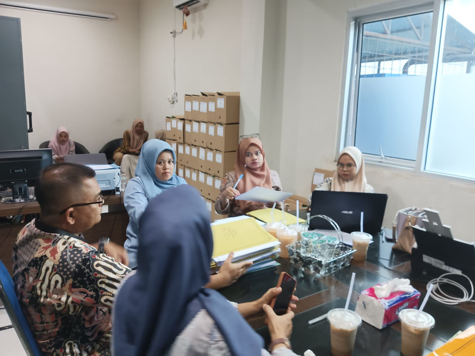 Pengawasan dan Penilaian Kearsipan Tahun 2024 di BPKPAD