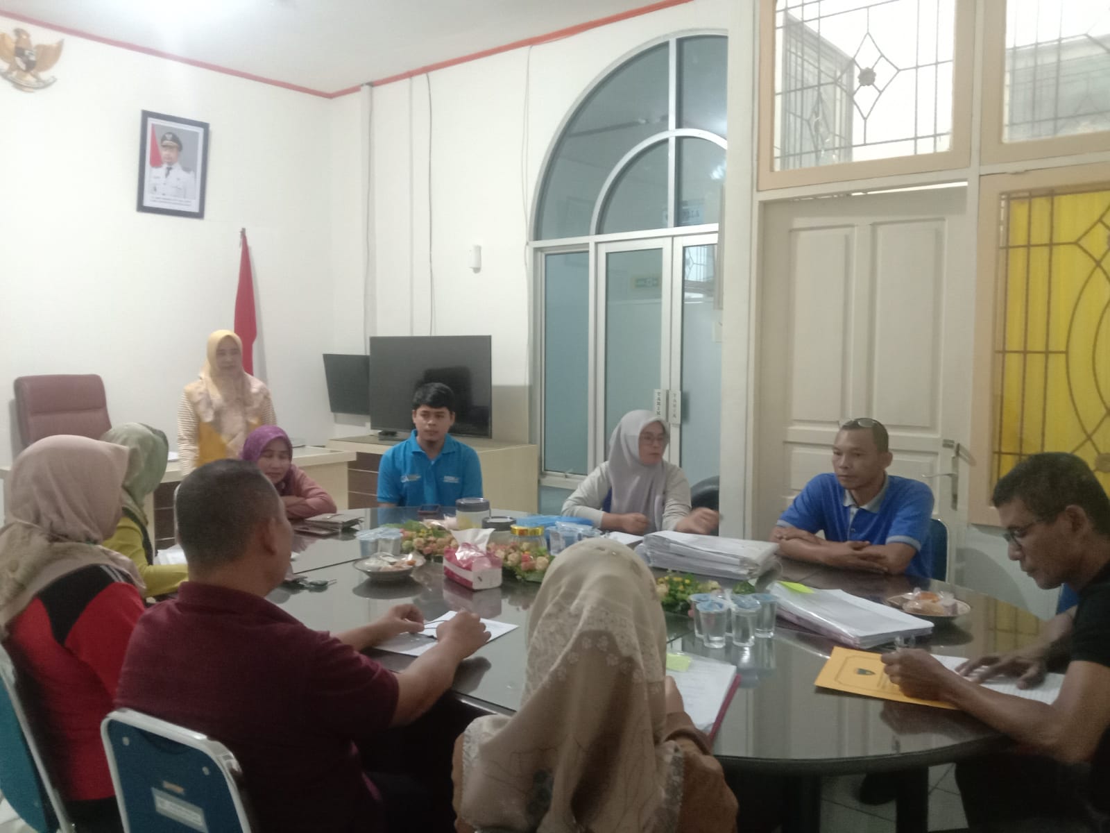 Pengawasan dan Penilaian Kearsipan Tahun 2024 di BKPSDM