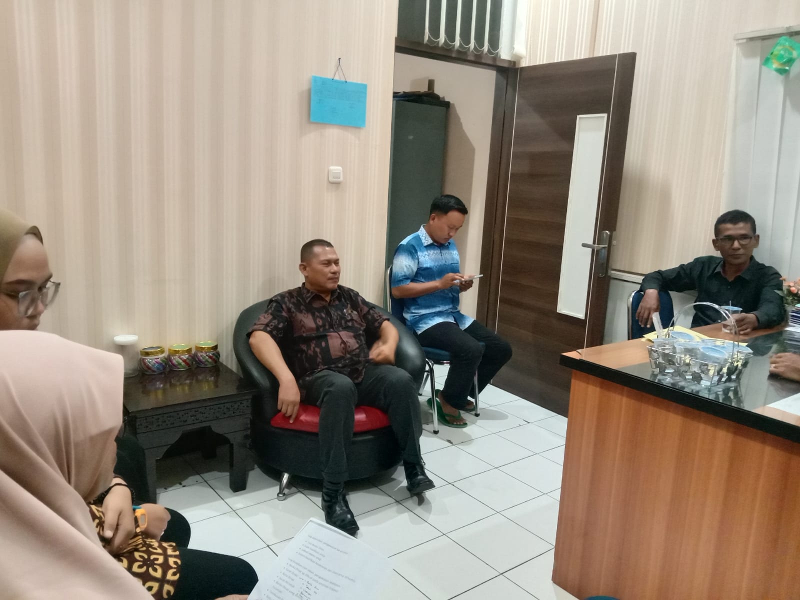 Pengawasan dan Penilaian Kearsipan Tahun 2024 di Dinas Komunikasi dan Informatika