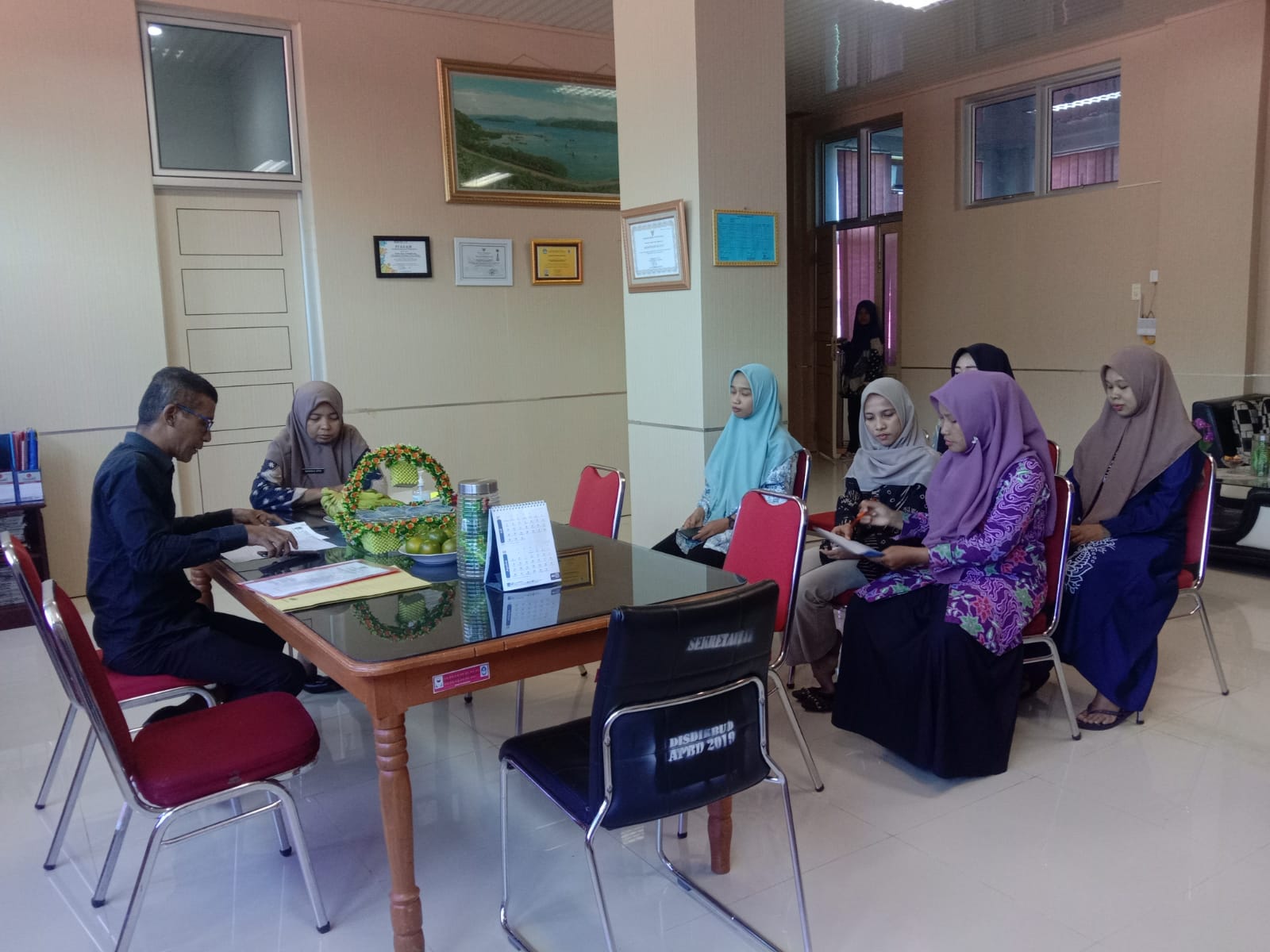 Pengawasan dan Penilaian Kearsipan Tahun 2024 di Dinas Pendidikan dan Kebudayaan