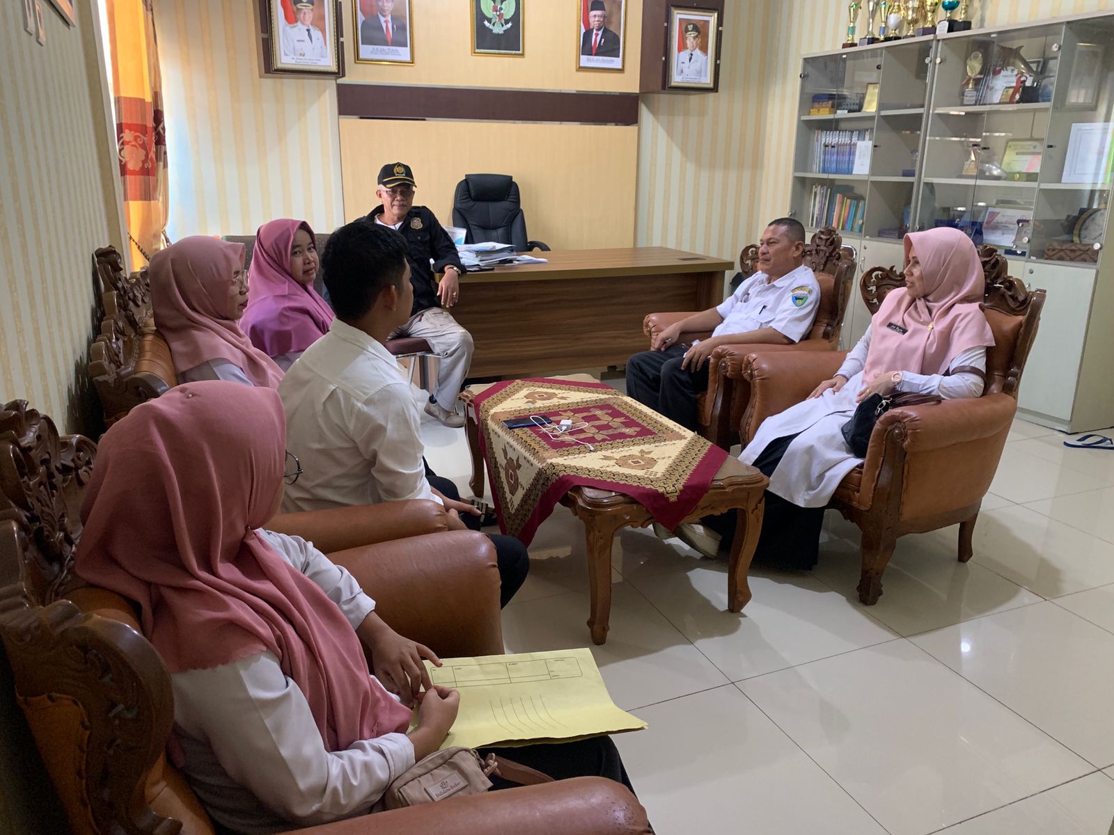 Pengawasan dan Penilaian Kearsipan Tahun 2024 di Dinas Perikanan dan Pangan