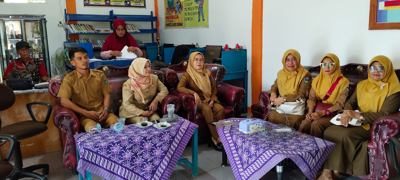 Pembinaan Perpustakaan Nagari di Tapan