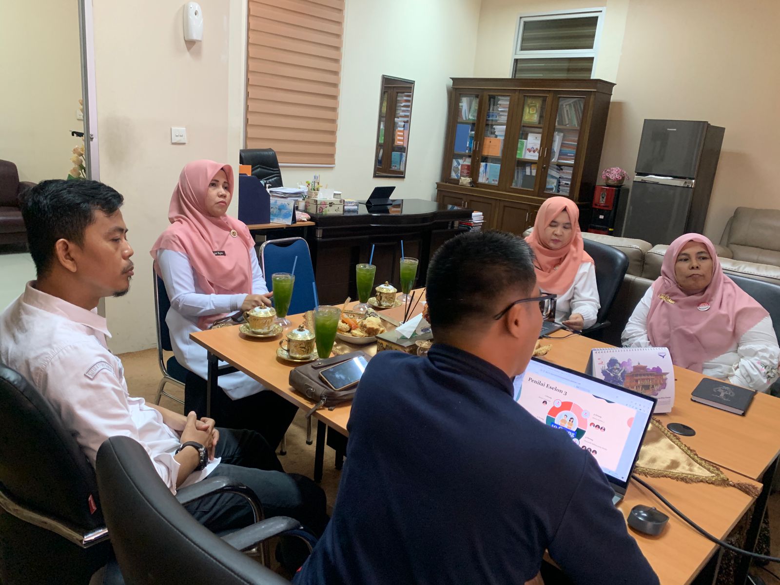Koordinasi terkait Implementasi Penilaian Kinerja Pegawai ke Bappeda Provinsi Sumbar
