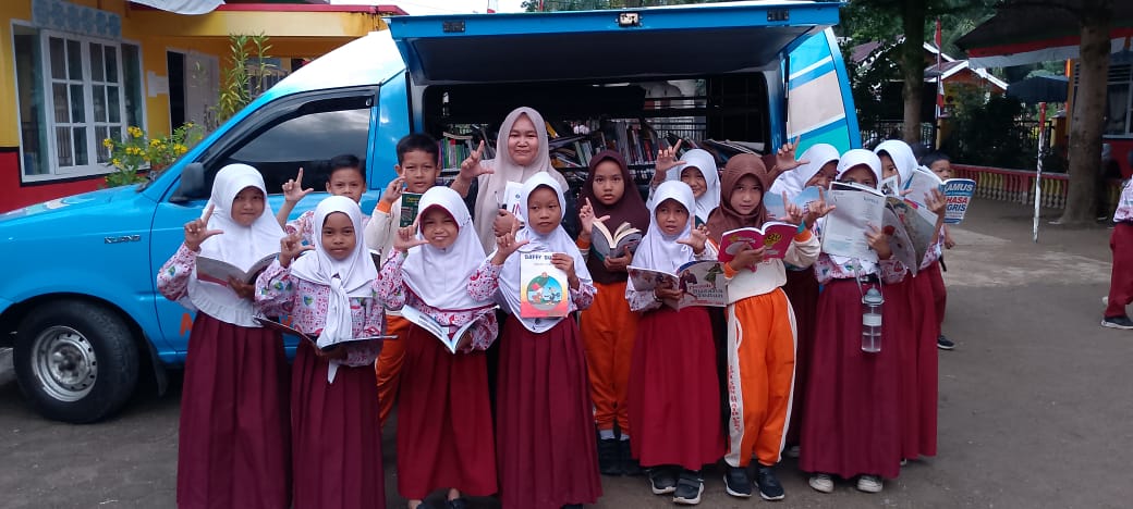 Layanan Perpustakaan Keliling di Kecamatan Air Pura