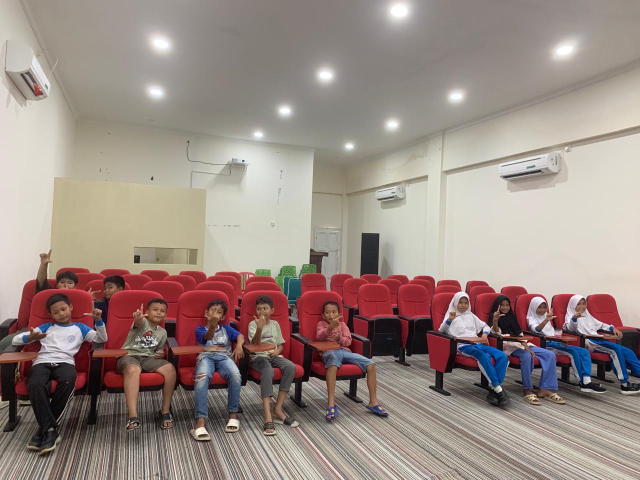 Lagi Firal Negeri 5 Menara Tayang di Studio Mini Dispusker 