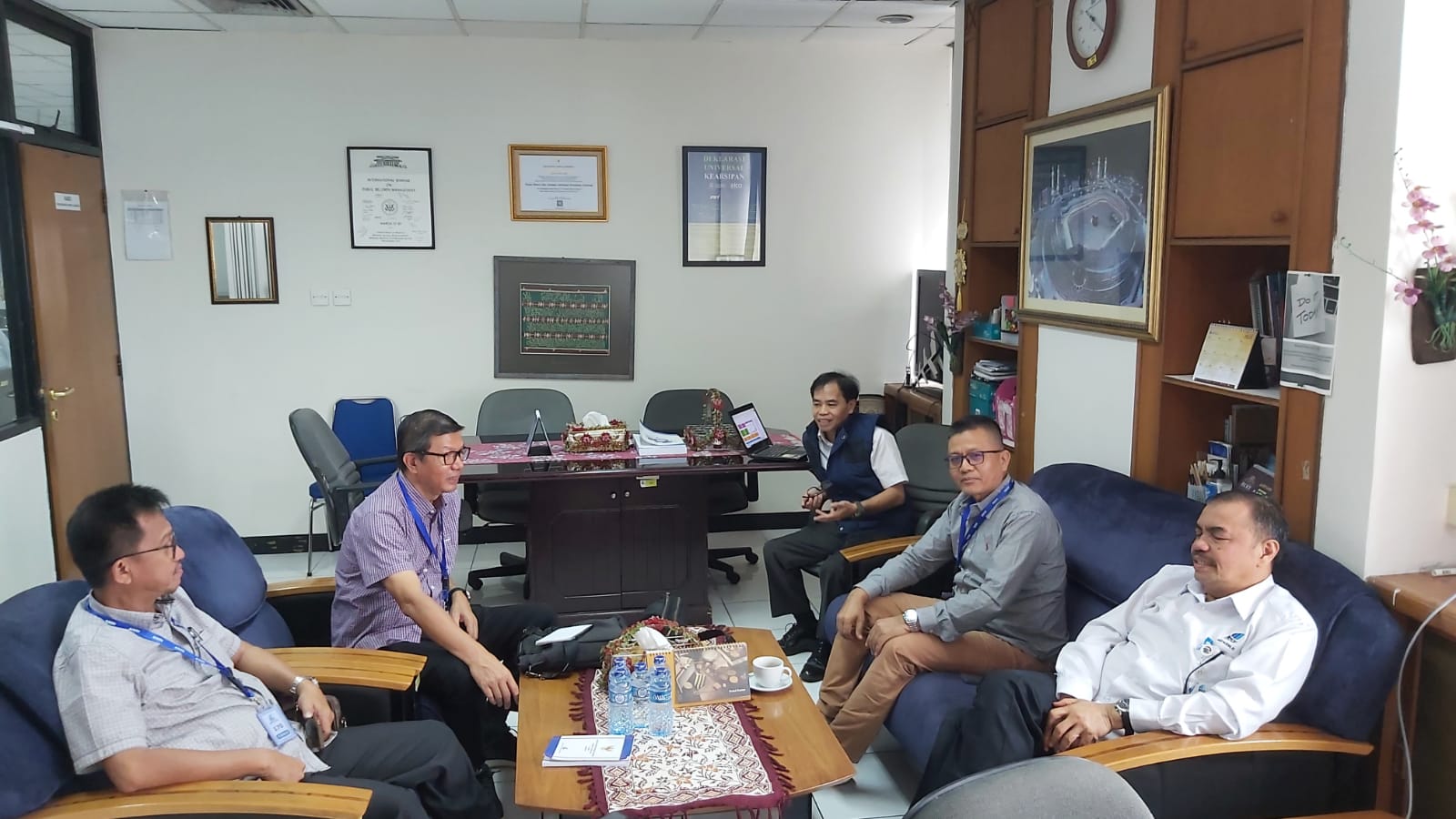 Kadis Dispusker temu ramah bersama Direktur Informasi Kearsipan di ANRI