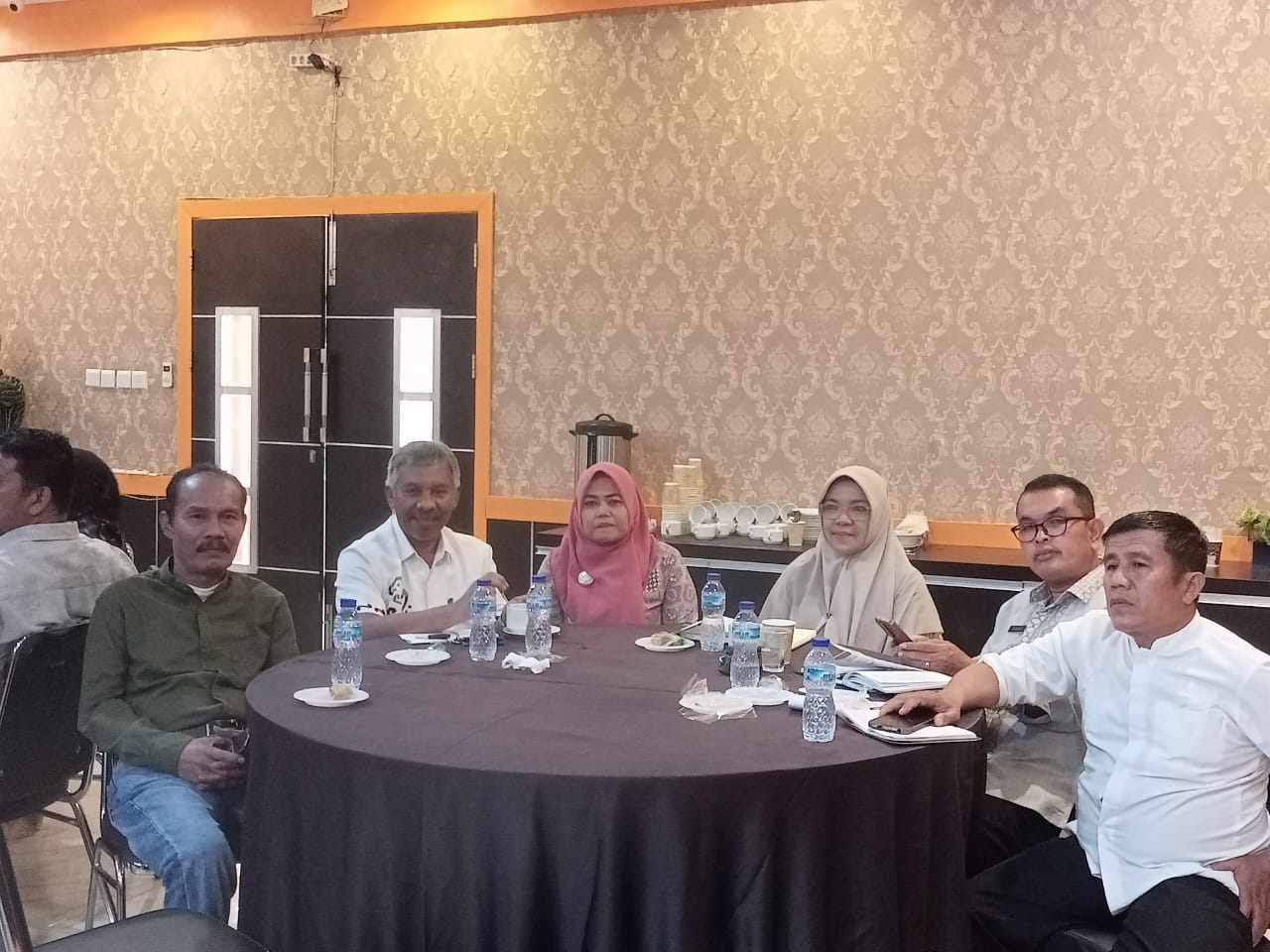 Koordinator Layanan Perpustakaan menghadiri undangan Jemari Sakato di hannah Hotel Painan