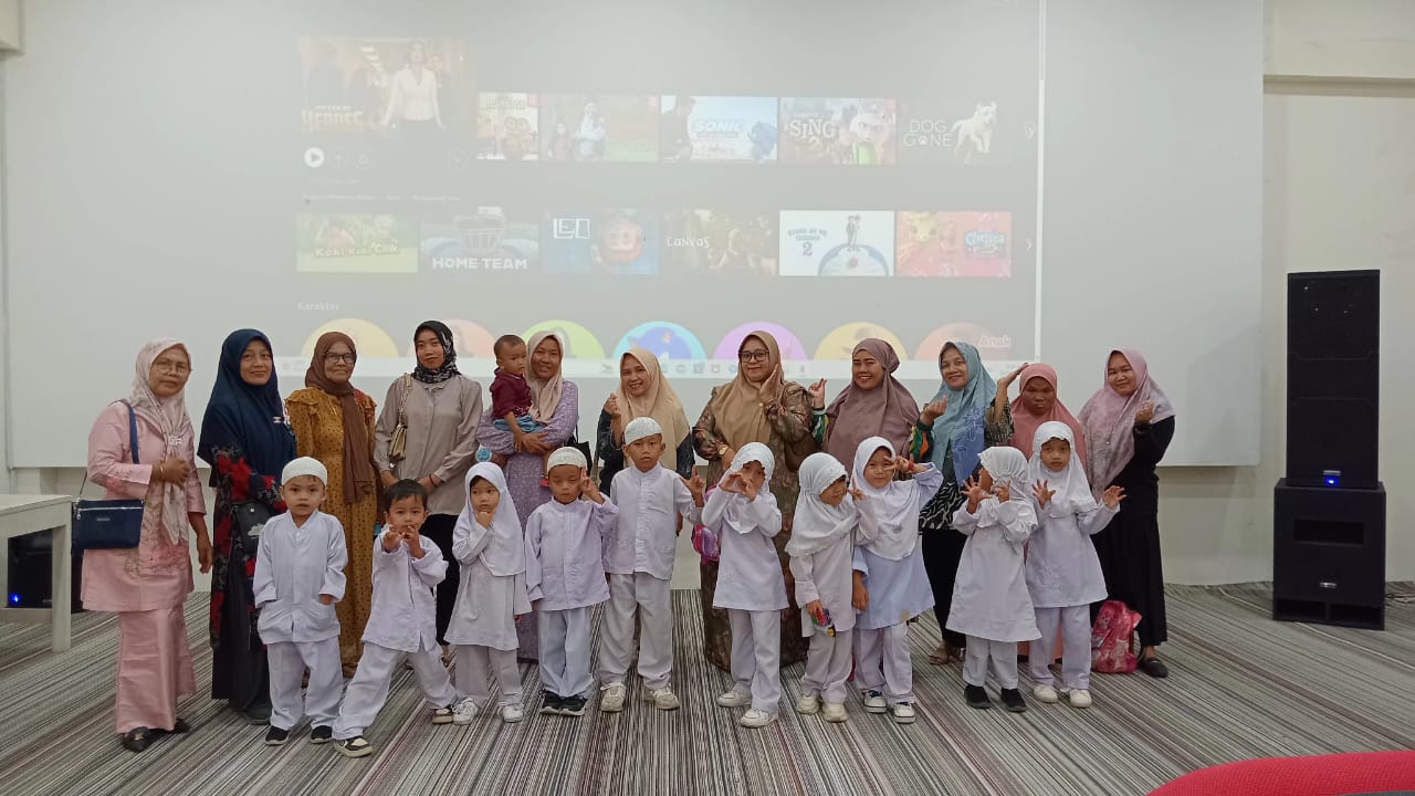 Paud Permata Bunda Laban berkunjung ke Studio Mini