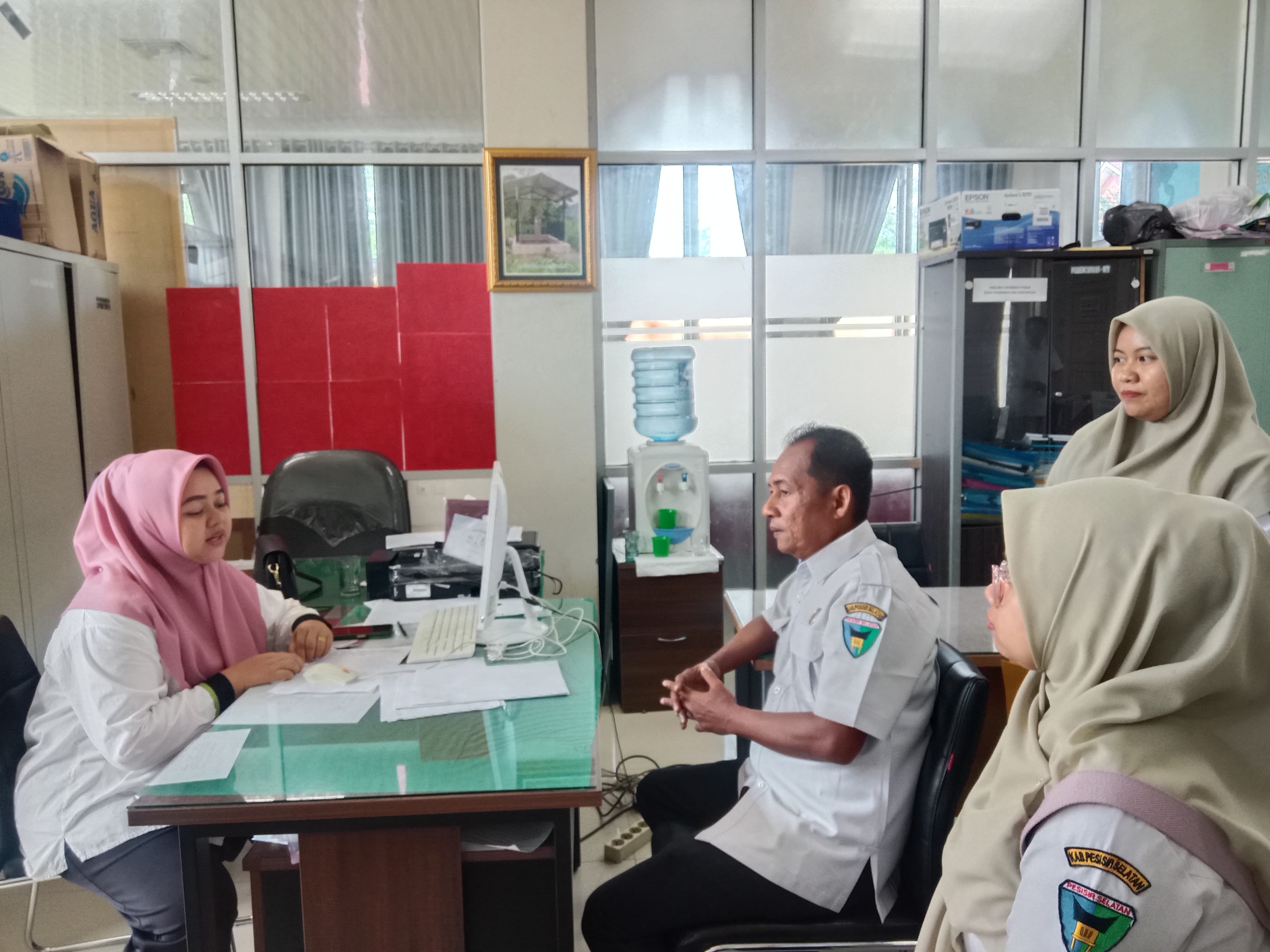 Penelusuran Arsip Bernilai Sejarah ke Disdikbud Pessel
