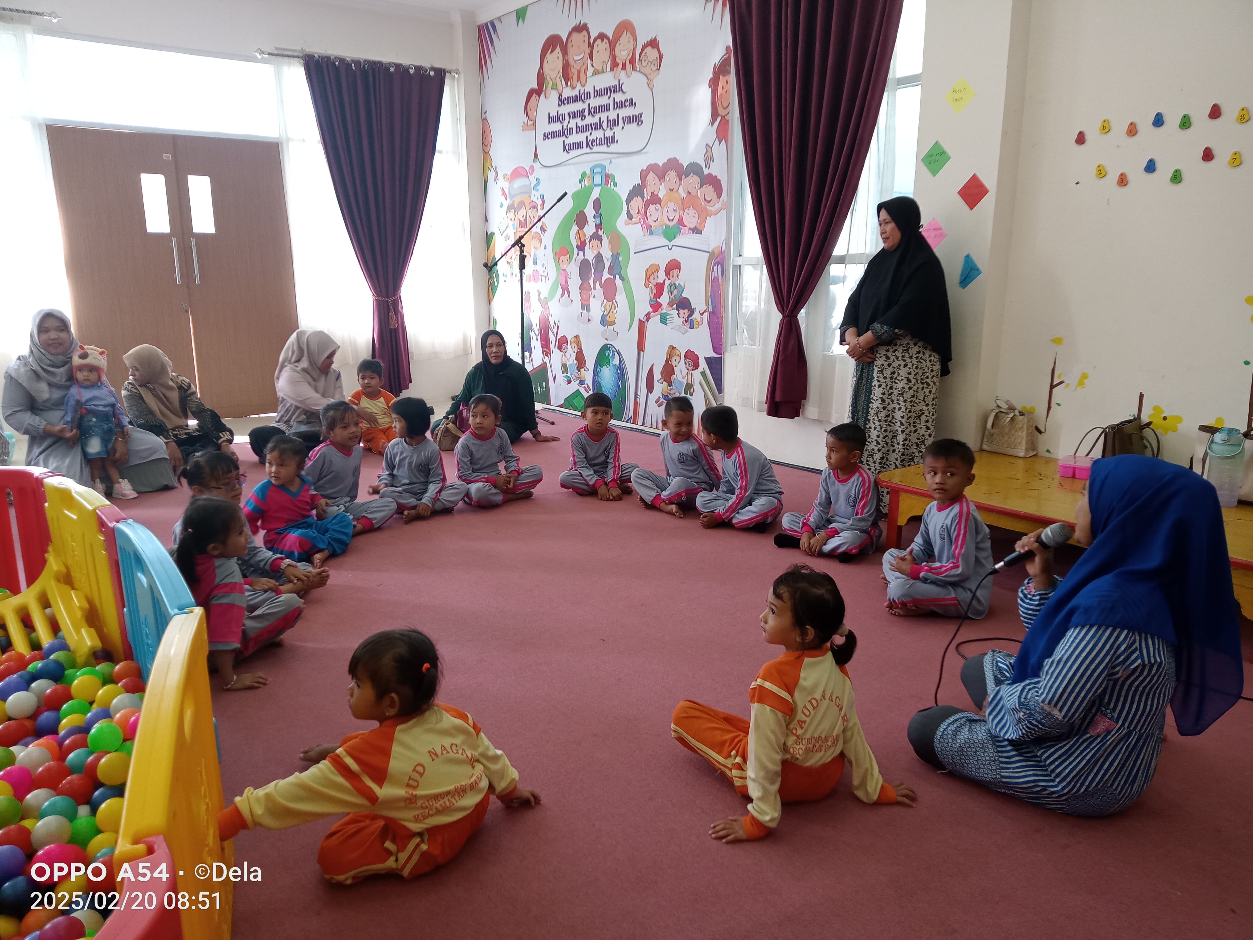 TK Ramah Anak berkunjung ke Rumah Pintar Perpustakaan Umum Daerah