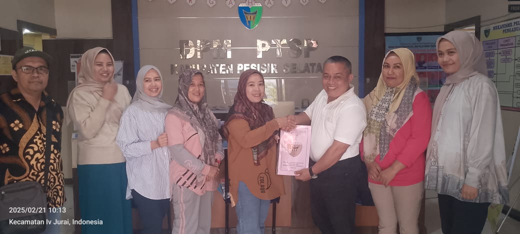 Pembinaan Tata Kelola Kearsipan ke DPMPPTSP