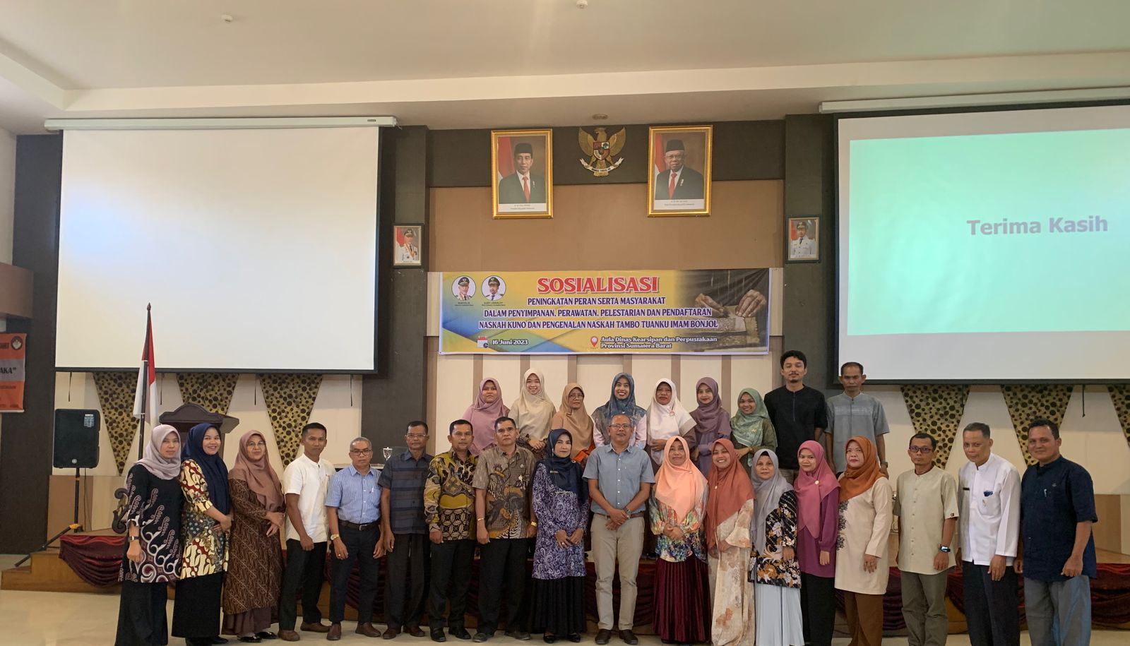 SOSIALISASI BERSAMA PERPUSTAKAAN PROVINSI DALAM RANGKA MELESTARIKAN NASKAH KUNO